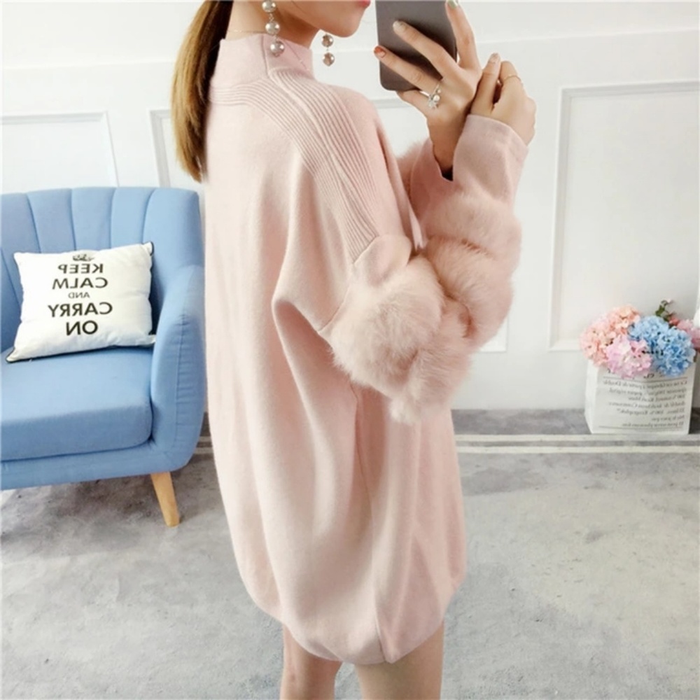 (Make Offer) Pink Vogue Femme Winter Chique